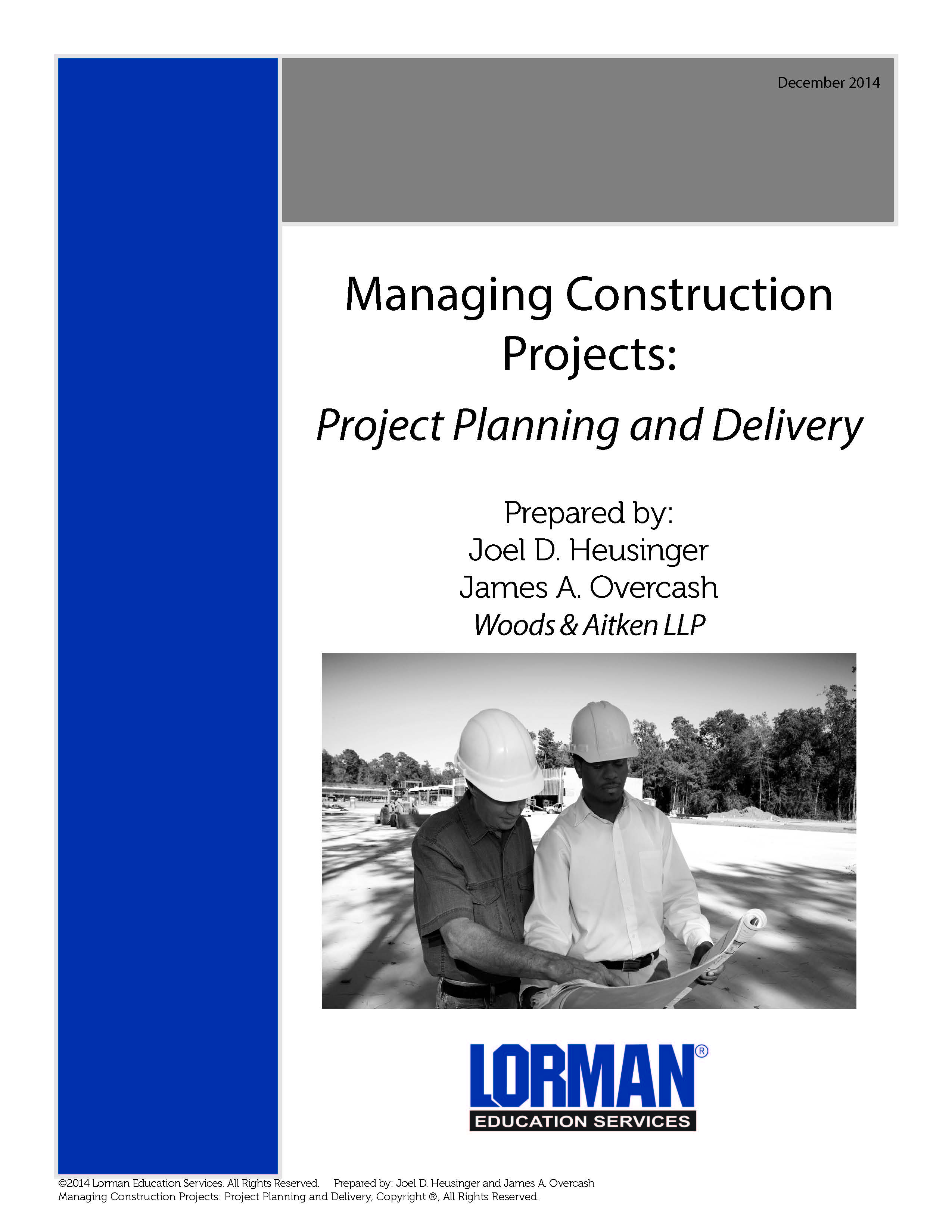 Managing Construction Projects - Project Planning and Delivery