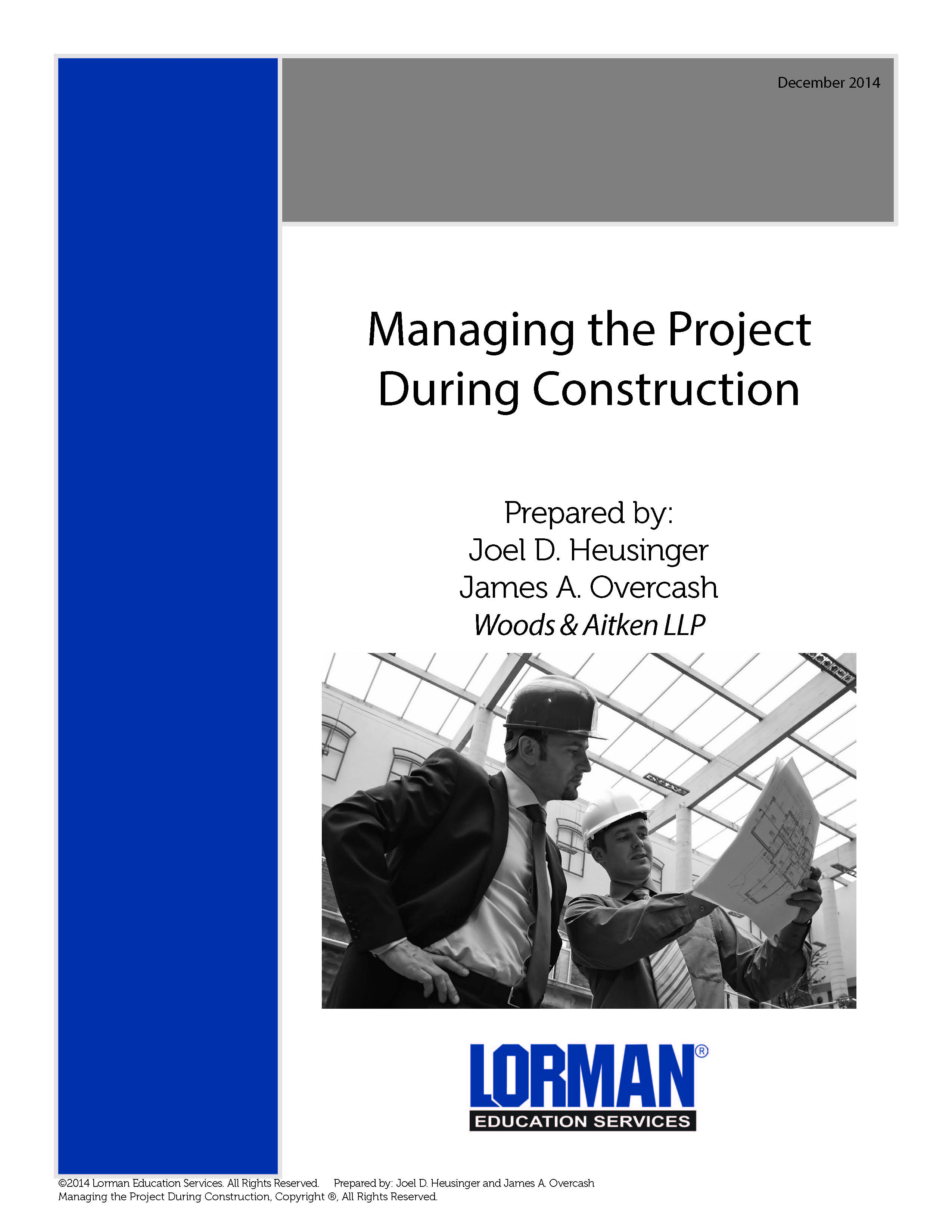 Managing the Project During Construction