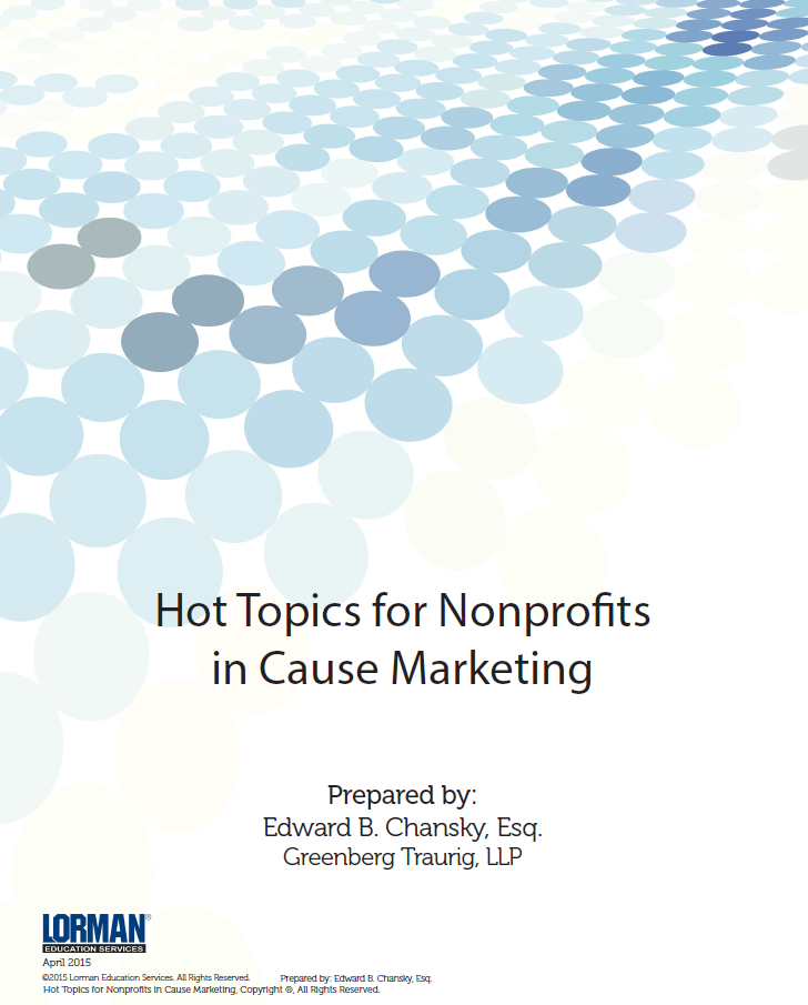 Hot Topics for Nonprofits in Cause Marketing