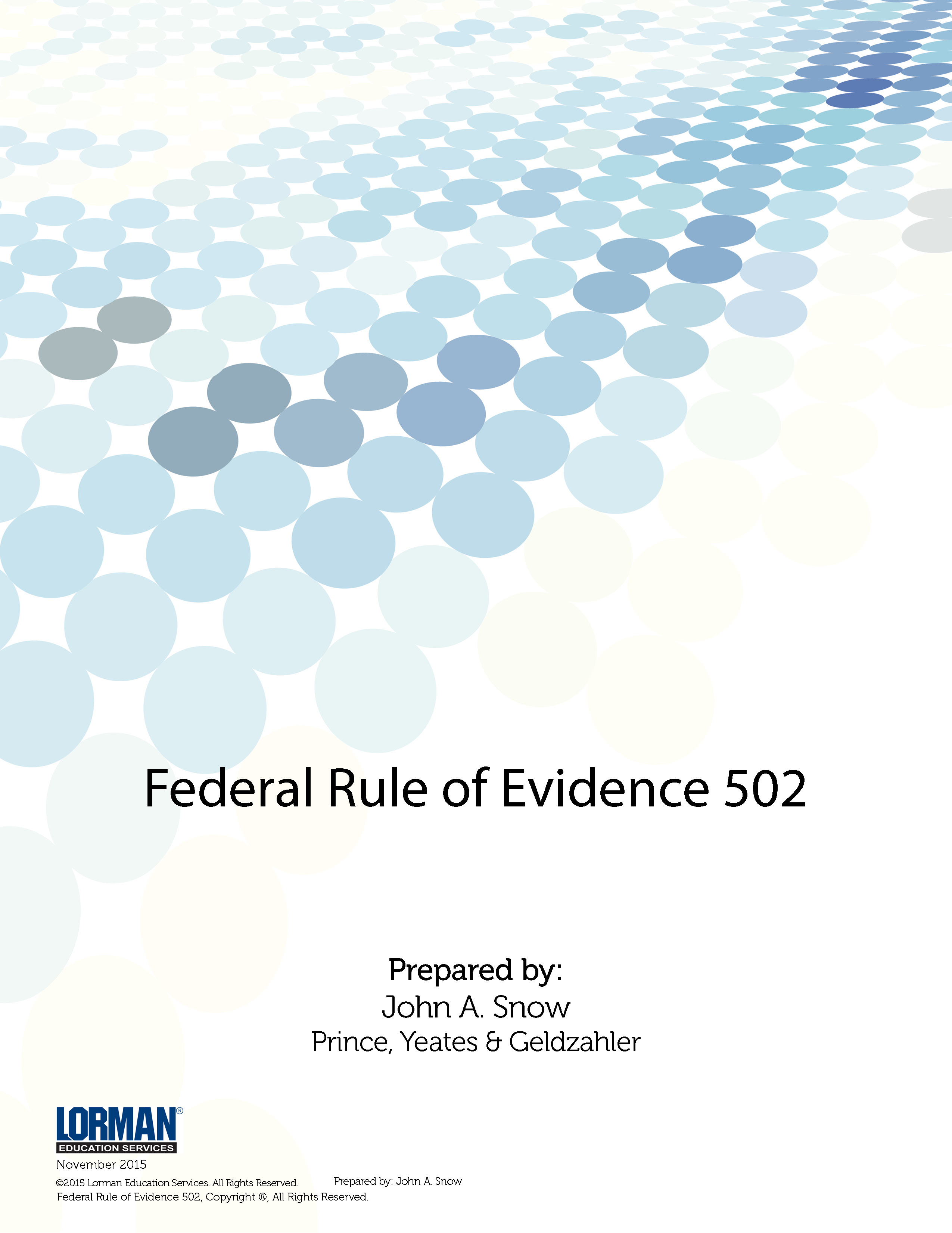 Federal Rule of Evidence 502