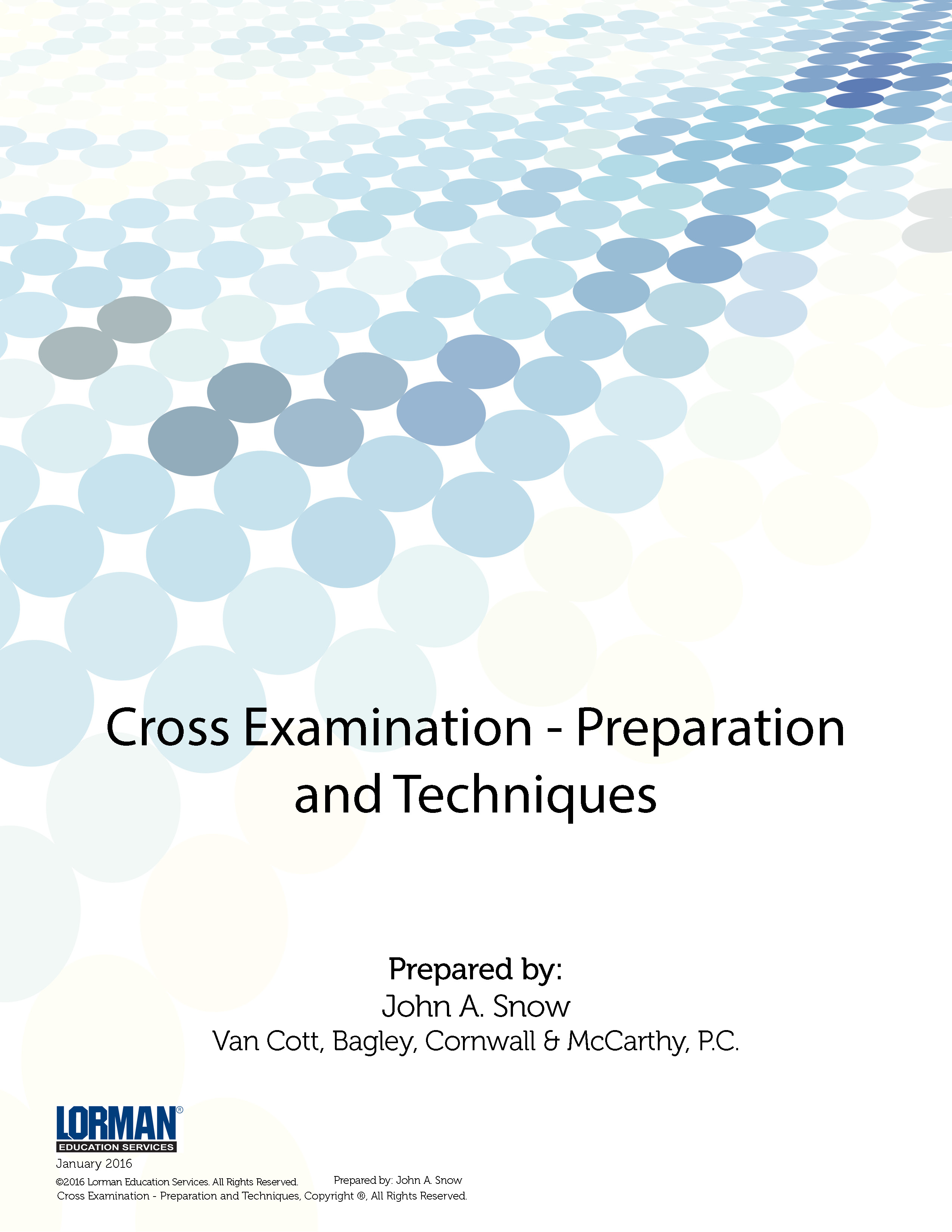 cross-examination-preparation-and-techniques-report-lorman