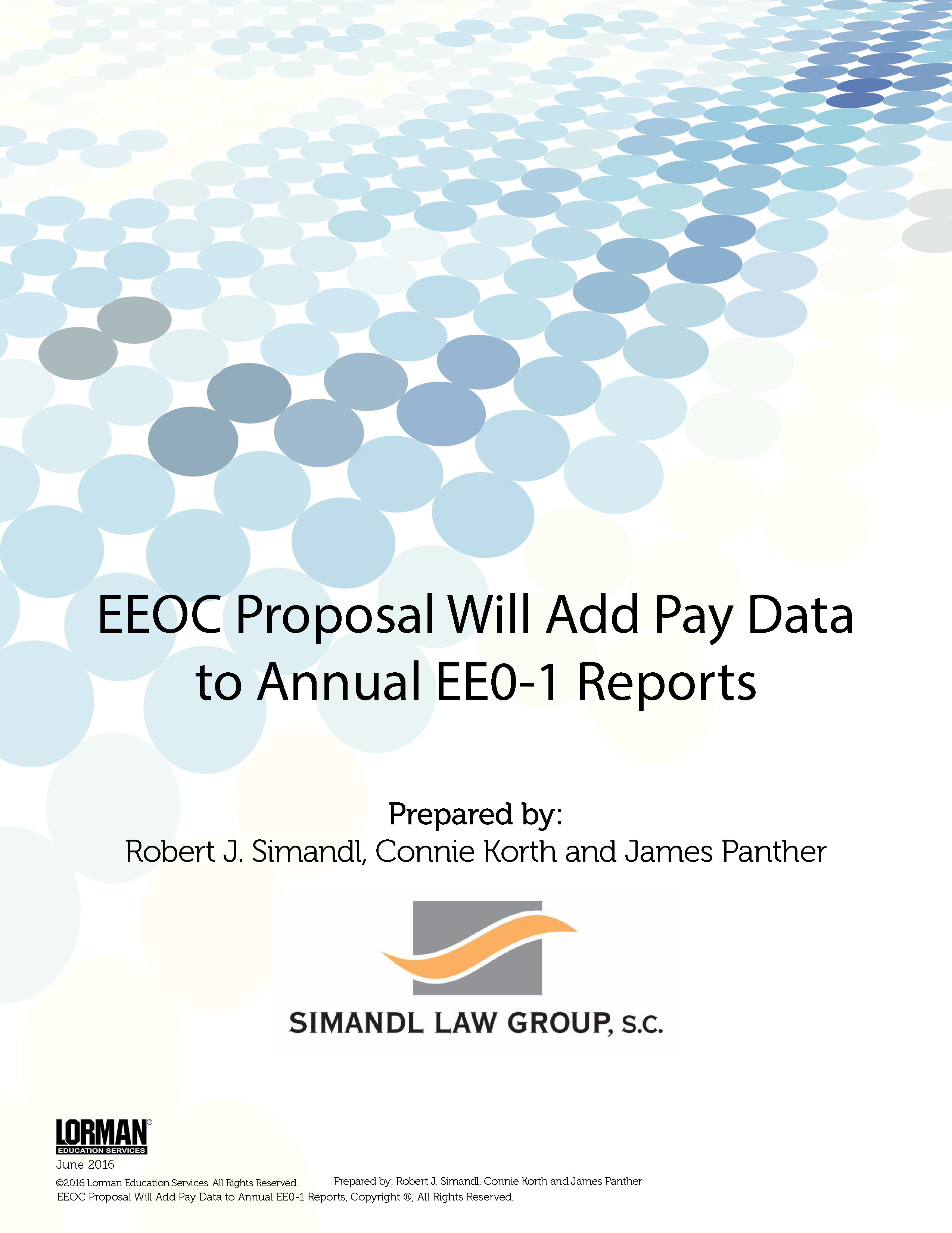 EEOC Proposal Will Add Pay Data to Annual EE0-1 Reports