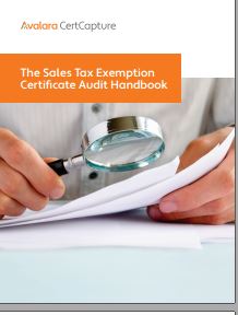 The Sales Tax Exemption Certificate Audit Handbook 