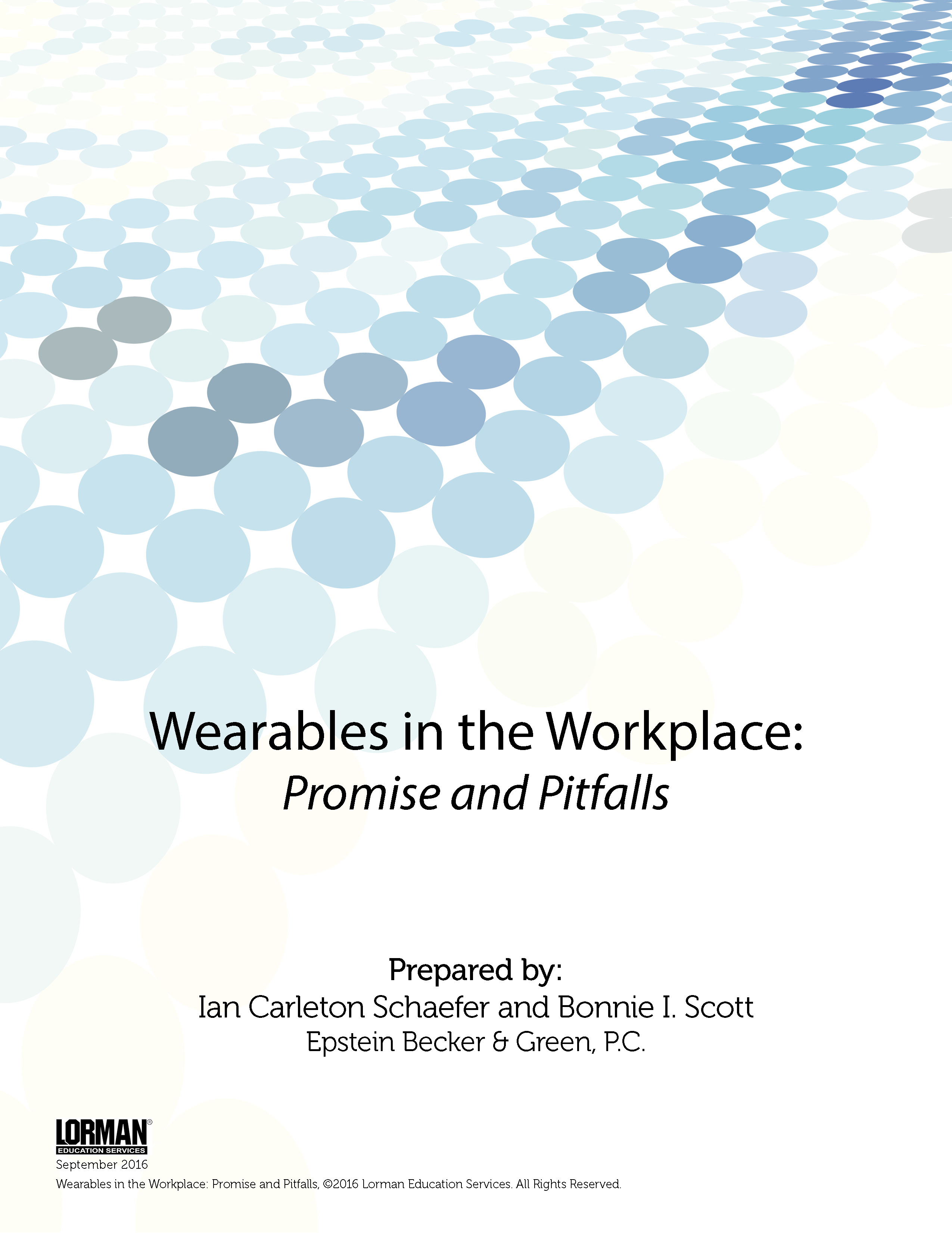 Wearables in the Workplace: Promise and Pitfalls