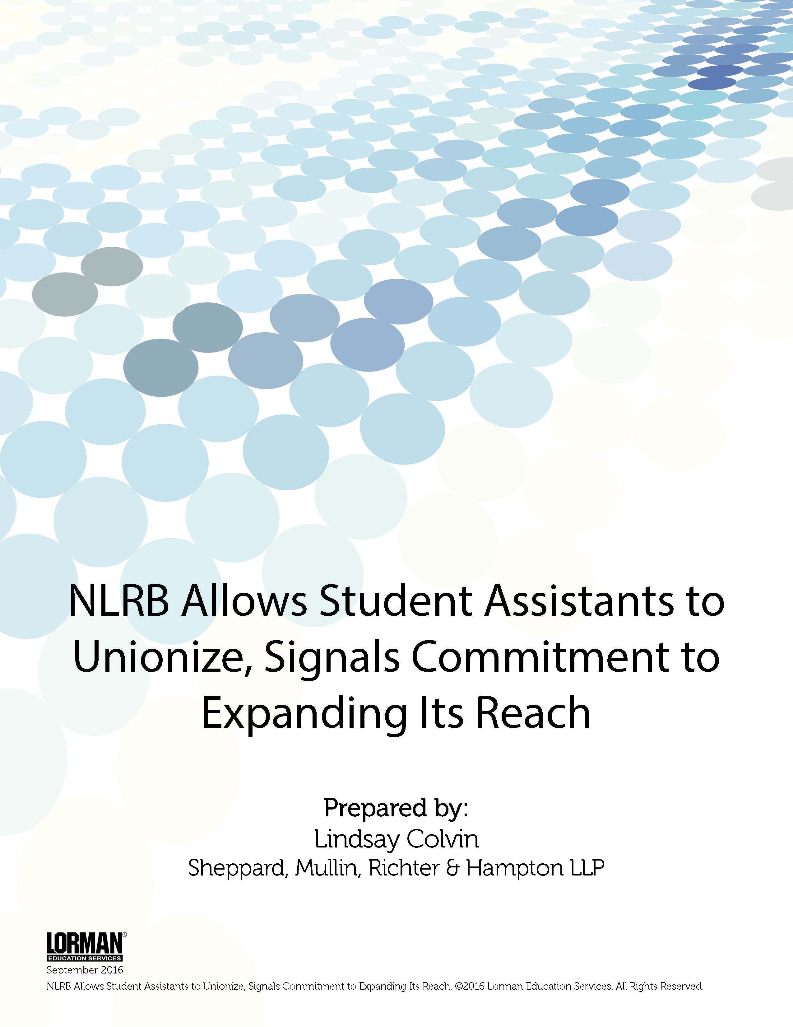 NLRB Allows Student Assistants to Unionize, Signals Commitment to Expanding Its Reach