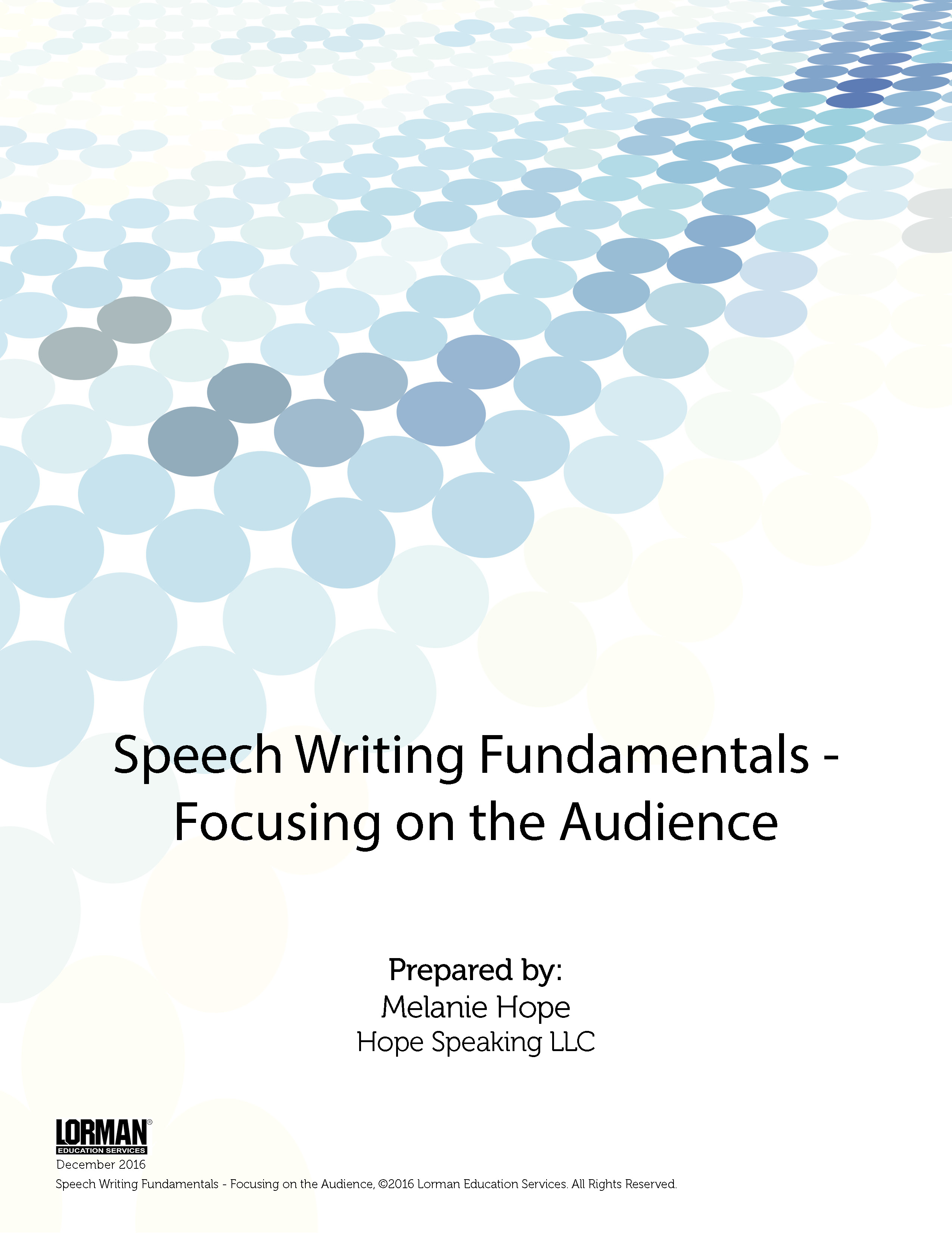 Speech Writing Fundamentals - Focusing on the Audience