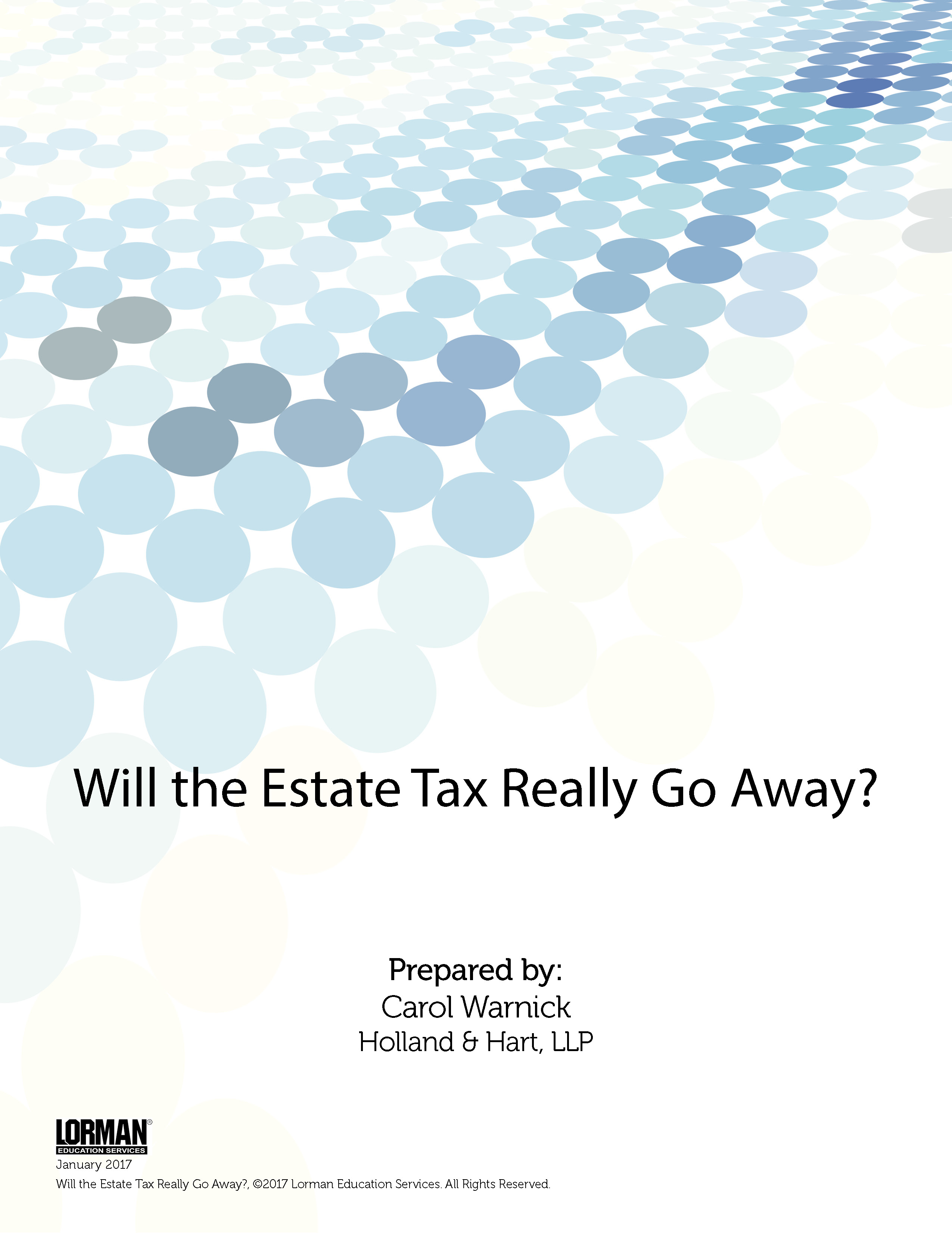 Will the Estate Tax Really Go Away?