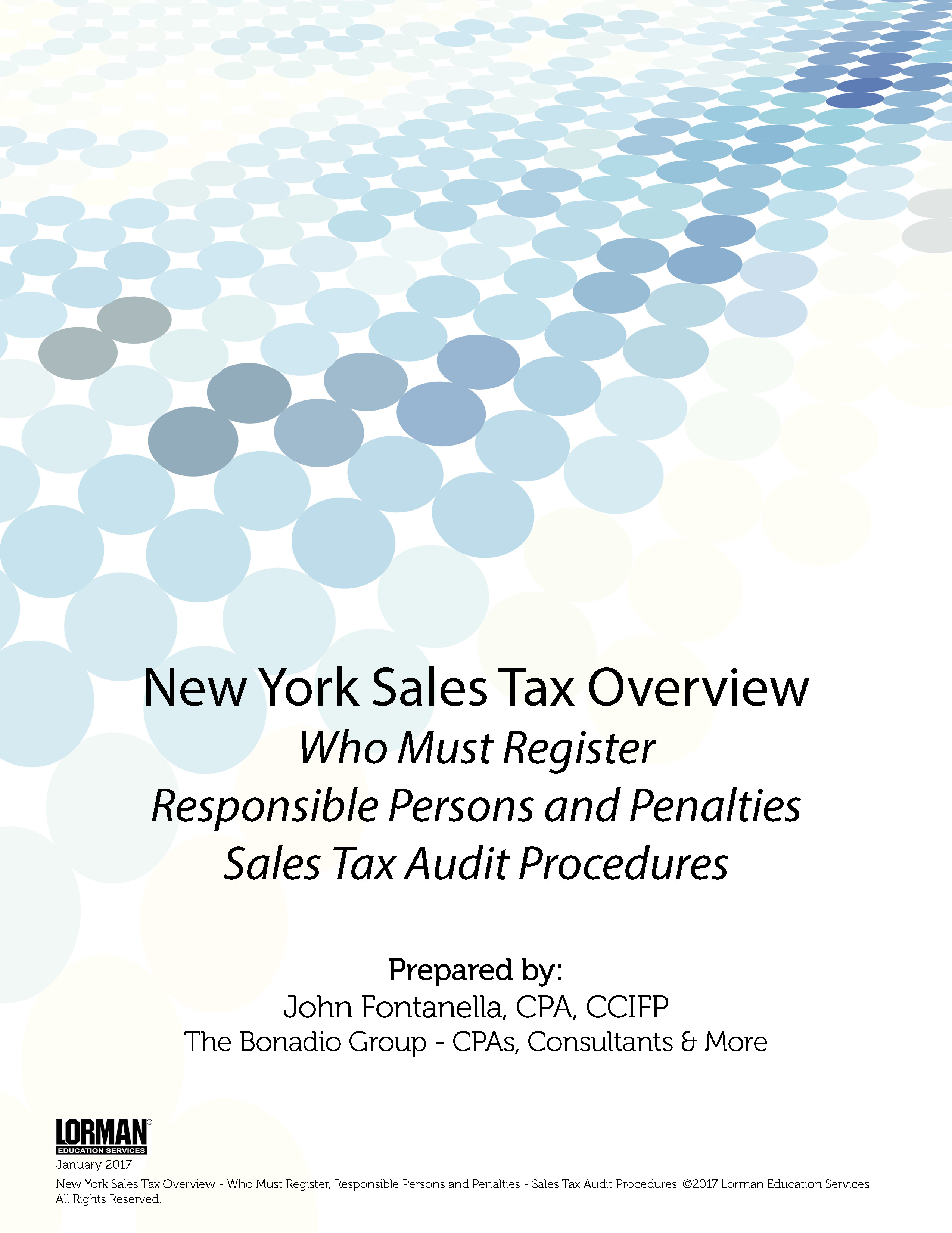 New York Sales Tax Overview