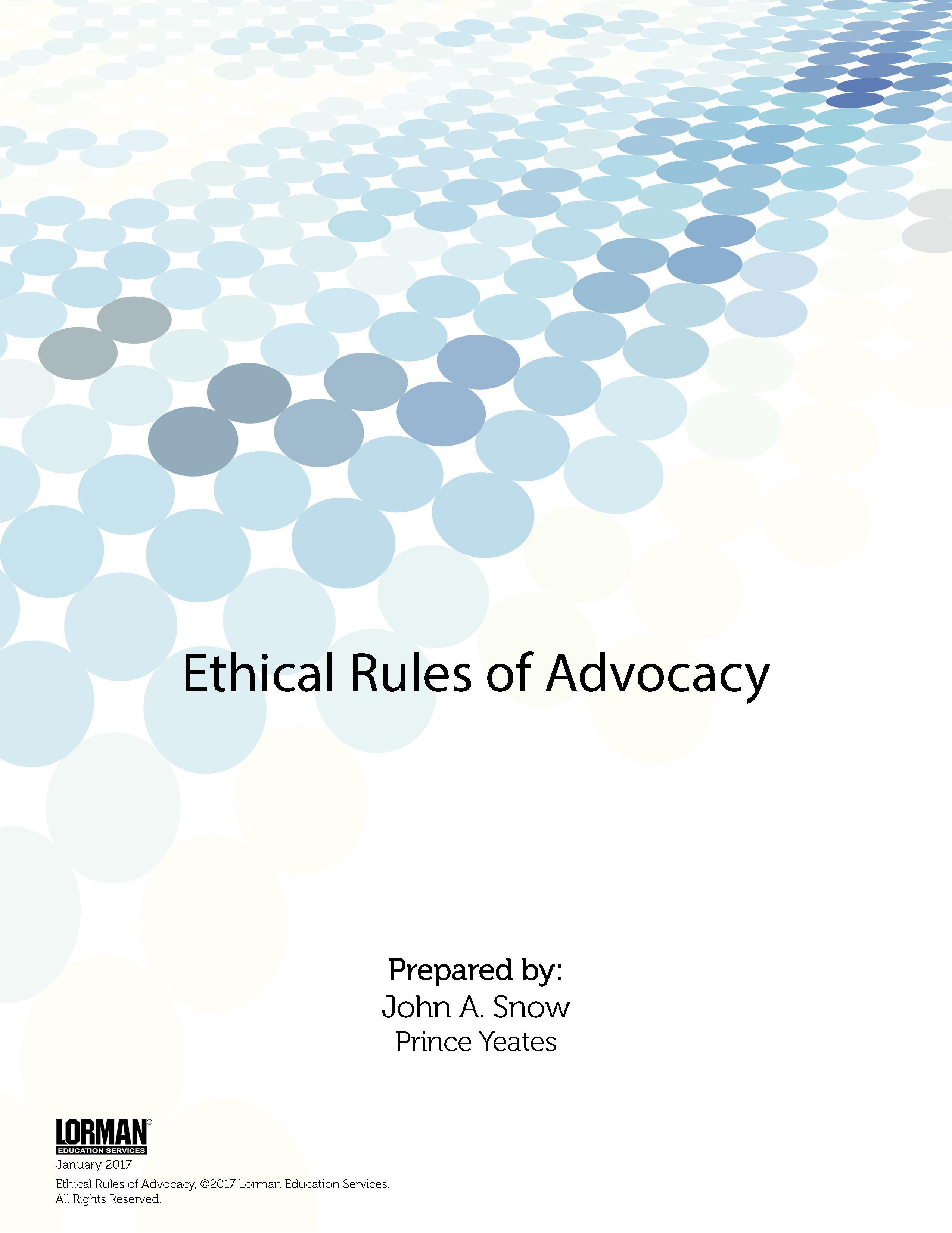 Ethical Rules of Advocacy