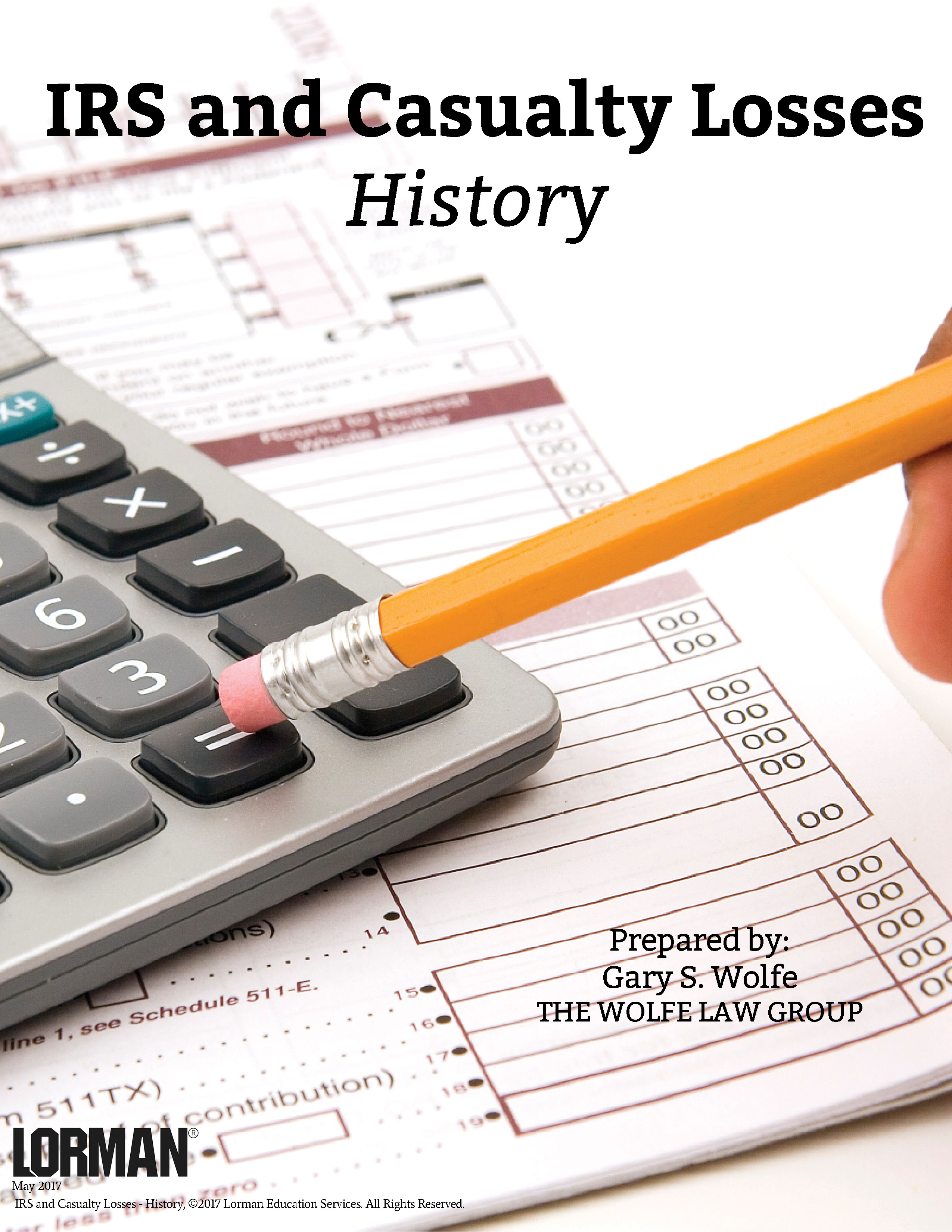  IRS and Casualty Losses - History